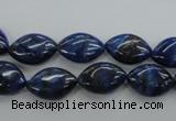 CNL951 15.5 inches 10*15mm marquise natural lapis lazuli gemstone beads