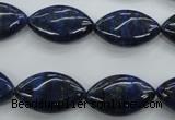 CNL952 15.5 inches 12*20mm marquise natural lapis lazuli gemstone beads