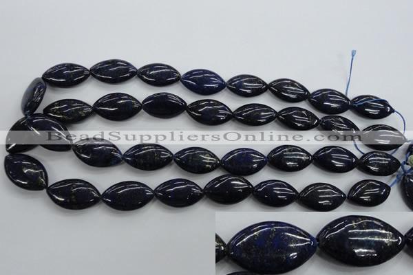 CNL953 15.5 inches 14*25mm marquise natural lapis lazuli gemstone beads