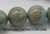 CNS27 16 inches 18mm round natural serpentine jasper beads wholesale