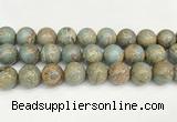 CNS338 15.5 inches 20mm round serpentine jasper beads wholesale