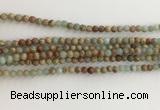 CNS700 15.5 inches 4mm round serpentine jasper beads wholesale