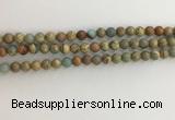 CNS701 15.5 inches 6mm round serpentine jasper beads wholesale