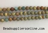 CNS702 15.5 inches 8mm round serpentine jasper beads wholesale