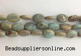 CNS726 15.5 inches 13*18mm oval serpentine jasper beads wholesale