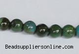 CNT05 16 inches 9mm round natural turquoise beads wholesale