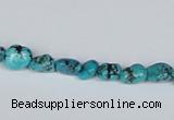 CNT17 16 inches natural turquoise chip beads wholesale