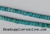 CNT21 16 inches 3-5mm heishi natural turquoise beads wholesale