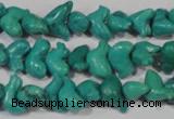 CNT231 15.5 inches 7*12mm animal natural turquoise beads wholesale