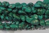 CNT241 15.5 inches 4*5mm - 5*8mm nuggets natural turquoise beads