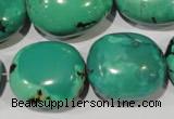 CNT269 15.5 inches 20*22mm - 26*30mm nuggets natural turquoise beads