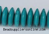 CNT28 16 inches 7*24mm rondelle natural turquoise beads wholesale