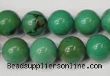 CNT355 15.5 inches 14mm round turquoise beads wholesale