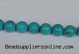 CNT39 16 inches 4mm round turquoise beads wholesale