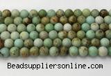 CNT417 15.5 inches 8mm round mongolian turquoise beads wholesale