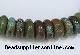 CNT505 15.5 inches 4*8mm - 6*15mm nuggets turquoise gemstone beads