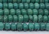 CNT542 15.5 inches 2.5*4mm - 3.5*4mm rondelle turquoise gemstone beads