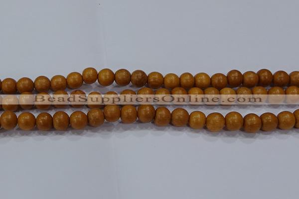 CNW03 15.5 inches 8mm round nangka wood beads wholesale