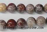 COJ204 15.5 inches 10mm round blood stone beads wholesale