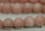 COP1214 15.5 inches 12mm round Chinese pink opal gemstone beads