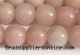 COP1242 15.5 inches 8mm round Chinese pink opal beads