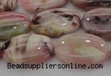 COP1275 15.5 inches 13*18mm oval natural pink opal gemstone beads