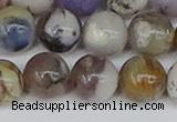 COP1515 15.5 inches 14mm round amethyst sage opal beads wholesale