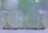 COP1625 15.5 inches 12mm round green opal gemstone beads