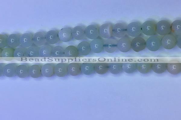 COP1629 15.5 inches 8mm round green opal beads wholesale