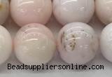 COP1706 15.5 inches 14mm round natural pink opal gemstone beads