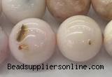 COP1707 15.5 inches 16mm round natural pink opal gemstone beads