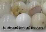 COP1727 15.5 inches 10mm round white opal beads wholesale