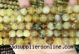 COP1761 15.5 inches 10mm round yellow opal beads wholesale