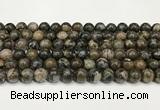 COP1802 15.5 inches 8mm round grey opal beads wholesale