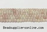 COP1821 15.5 inches 6mm round Chinese pink opal gemstone beads wholesale