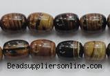 COP207 15.5 inches 10*14mm egg-shaped natural brown opal gemstone beads