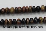 COP226 15.5 inches 5*8mm rondelle natural brown opal gemstone beads