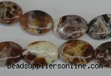 COP316 15.5 inches 13*18mm oval brandy opal gemstone beads wholesale