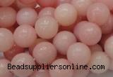 COP405 15.5 inches 12mm round Chinese pink opal gemstone beads