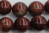 COP517 15.5 inches 20mm round red opal gemstone beads wholesale