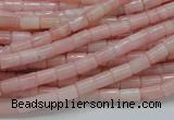 COP58 15.5 inches 4*7mm column natural pink opal gemstone beads