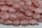 COP62 15.5 inches 8*10mm oval natural pink opal gemstone beads