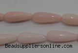 COP87 15.5 inches 8*20mm teardrop natural pink opal gemstone beads