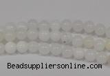 COP900 15.5 inches 6mm round natural white opal gemstone beads