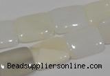 COP914 15.5 inches 13*18mm rectangle natural white opal gemstone beads