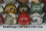 COS224 15.5 inches 12mm round ocean stone beads wholesale