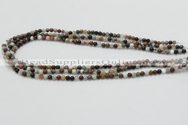 COS37 15.5 inches 4mm round ocean stone beads wholesale