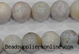 COS60 15.5 inches 13mm round ocean stone beads wholesale