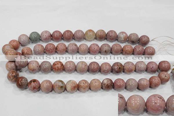 COS62 15.5 inches 13mm round ocean stone beads wholesale