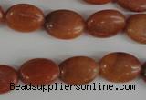 COV102 15.5 inches 12*16mm oval red aventurine beads wholesale